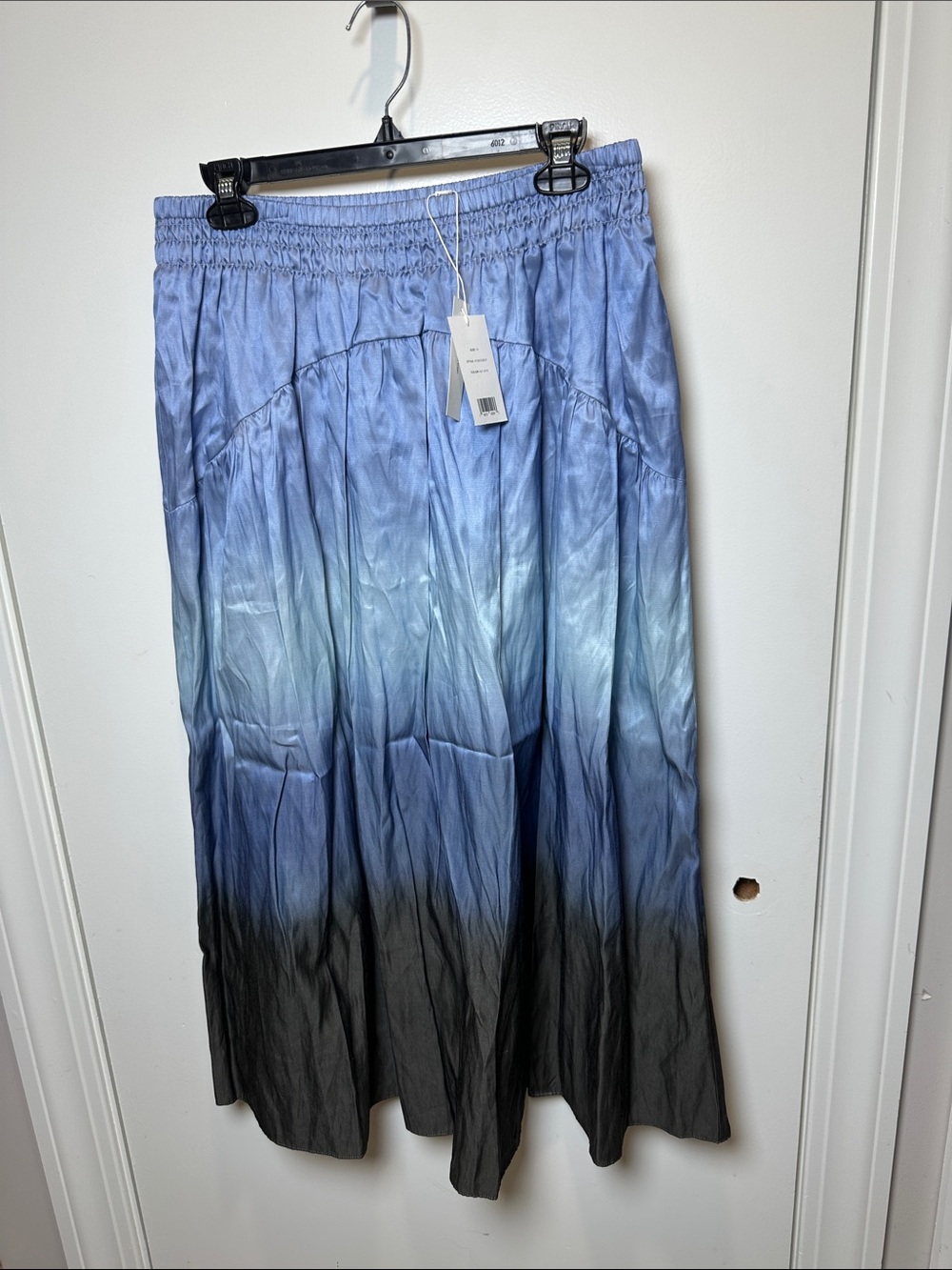 Vince Blue to Black Ombre Maxi Skirt (19)
